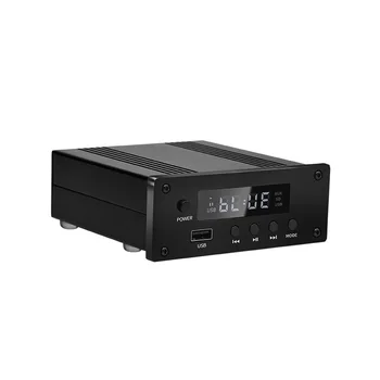

2019 new Bluetooth 5.0 digital amplifier stereo home audio power amplifier supports AUX, U disk output, APP. 100w+100w, 50w+50w