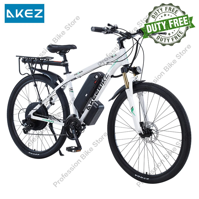 AKEZ Adult 29 Inch 1000W High Power Electric Bike 48V 13AH 21 Speed
