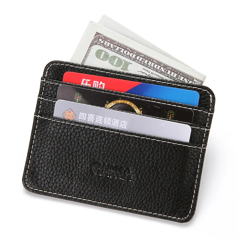 

Cross Border Korean-style Creative Wallet Men Bank Card Clamp Purse Driving License xin yong ka bao Card Holder