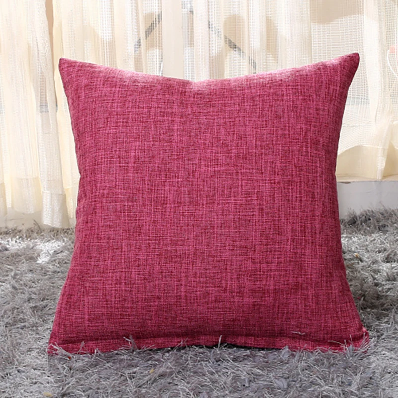 Rose red Новая супер мягкая бархатная наволочка для дивана 40x40/45x45/50x50/55x55/60x60/65x65/70x70 см декоративная наволочка Чехол - Цвет: Rose red