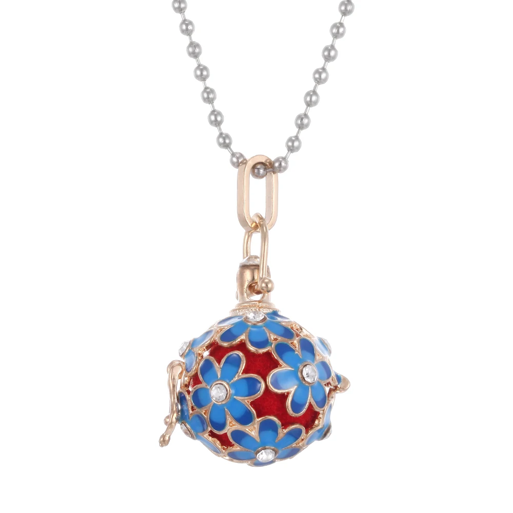 Ароматерапия диффузор Neckalce картина маслом Маргаритка цветочное Эфирное масло Арома колье аромараспылитель открытая клетка-медальон Рождественский подарок - Окраска металла: 7