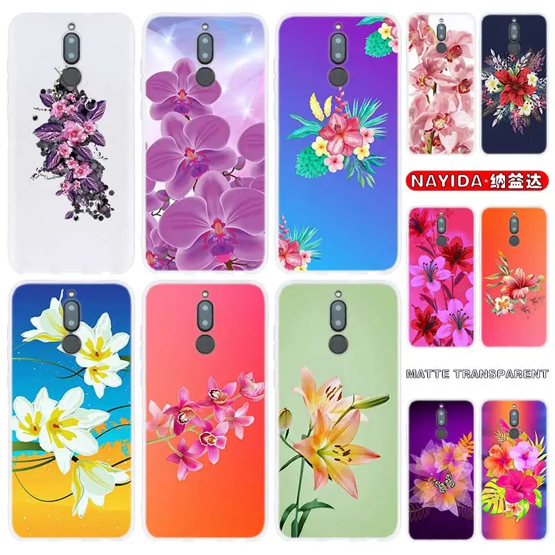 Чехол для телефона Huawei Mate 30 20 10 Lite Pro Y7 Y9 2019 2018 2017 Nova 5T 4 3 цветы орхидеи|Бамперы| |