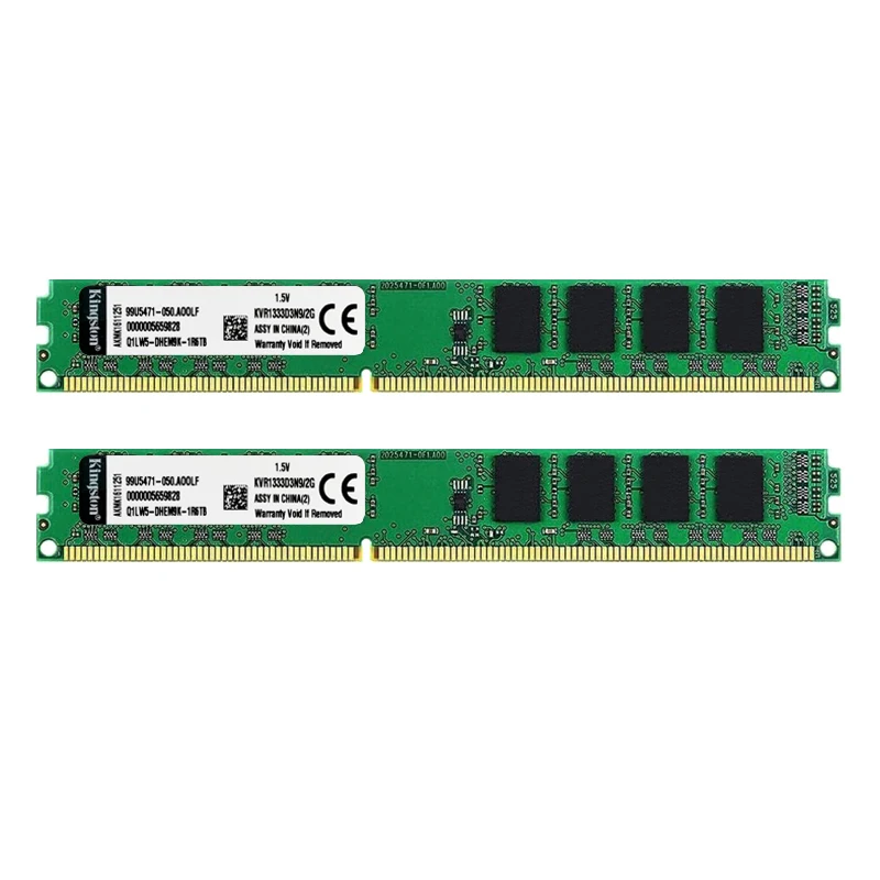 Оперативная память kingston DDR2 DDR3 для настольного компьютера ОЗУ DIMM 2RX8 PC3-10600 12800 14900 2
