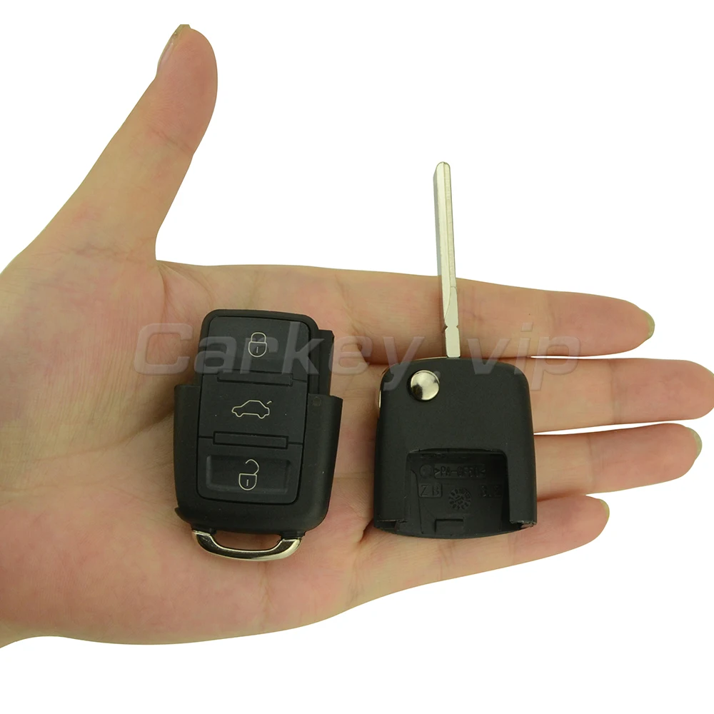 Remotekey 1J0 959 753 N 3 кнопки ID48 чип 433 МГц флип автомобильный удаленный ключ HU66 для VW Volkswagen Golf, Lupo Passat Polo 2000