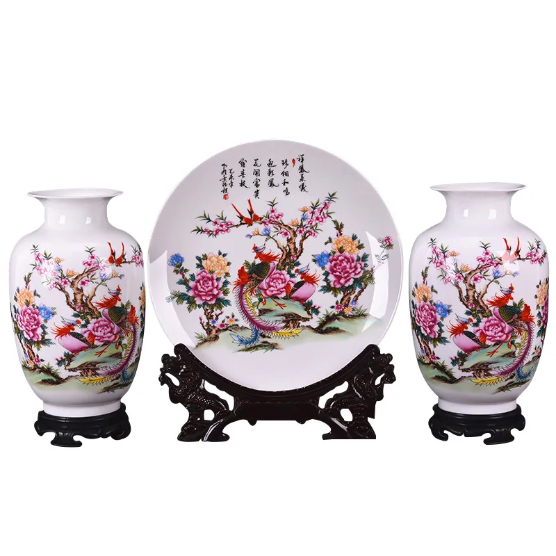 Новое поступление Классическая китайская традиционная фарфоровая ваза Jingdezhen в