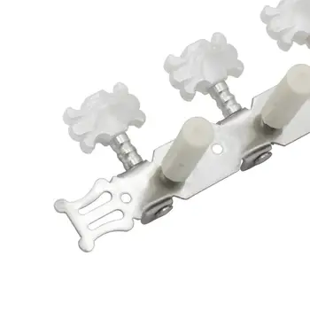 

1 pair White Y-06 Open Style Gear Single Hole Acoustic Folk Guitar String Tuning Pegs Machine Heads Tuners Knob Button Guitarra