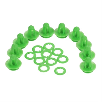 

50pcs Green Auto Fasteners Car Door Card Trim Panel Clips Rear Tailgate Interior Accessories for Mercedes /Benz VITO VIANO W639