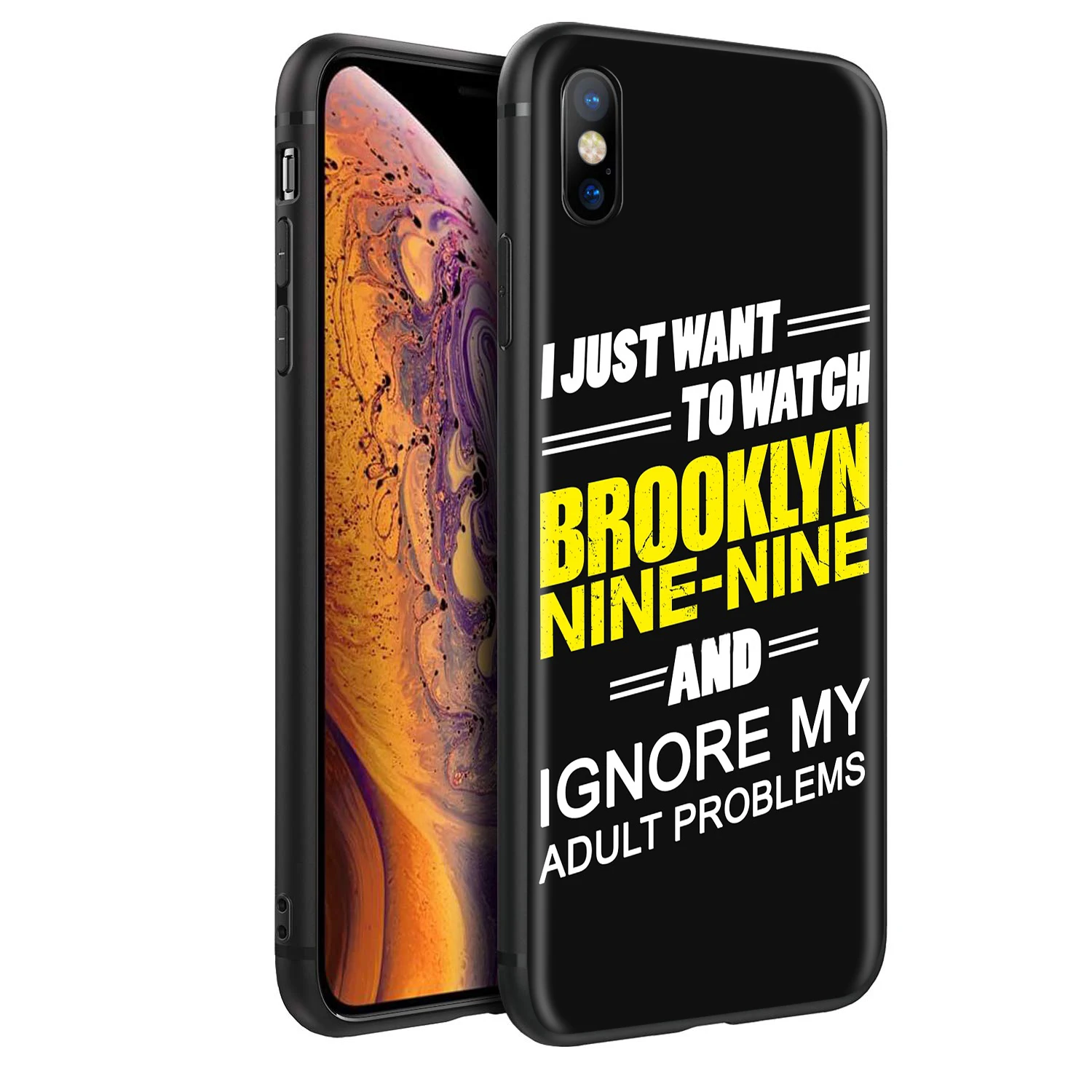 Мягкий силиконовый чехол YIMAOC Brooklyn Nine для iPhone 12 Mini 11 Pro XS Max XR X 8 7 6 6S Plus 5 5S SE|Бамперы| |
