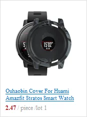 Ouhaobin защитный чехол для Xiaomi Huami Amazfit GTS Watch Мягкая силиконовая оболочка для Amazfit GTS крышка браслет аксессуары