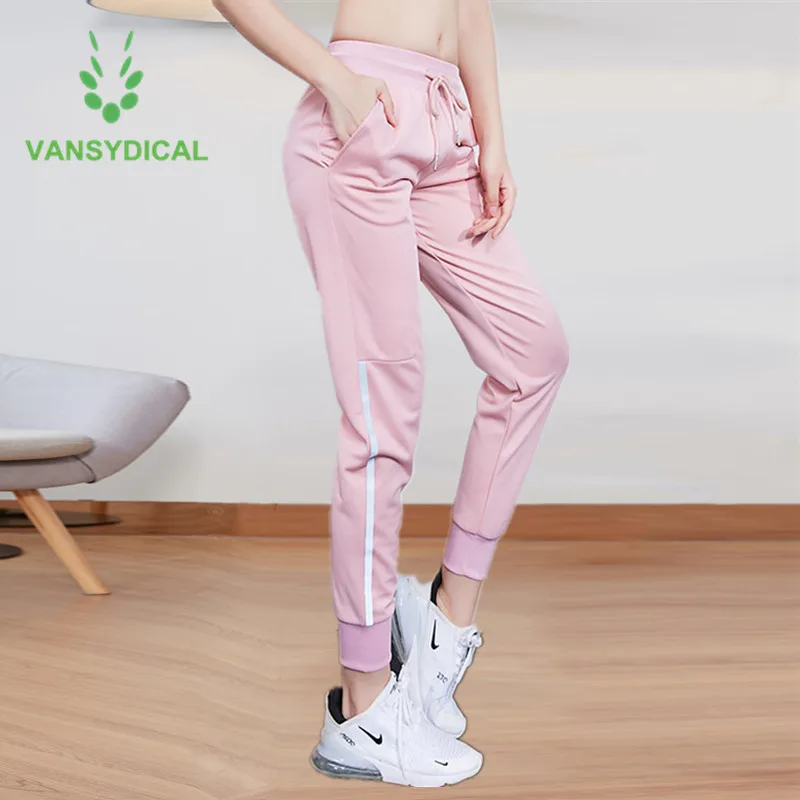 Brand Workout Sweatpants Women Sports Running Gym Yoga Pants Slim Reflective Strip Outdoor Fitness Training Jogging Trousers | Спорт и