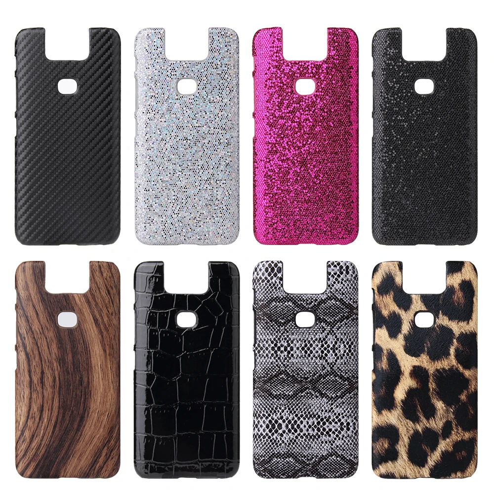 For Asus ZS630KL Retro PU Leather Leopard Skin Hard Protective Back Housing Cover Zenfone 6 ZS 630kl Phone Case |