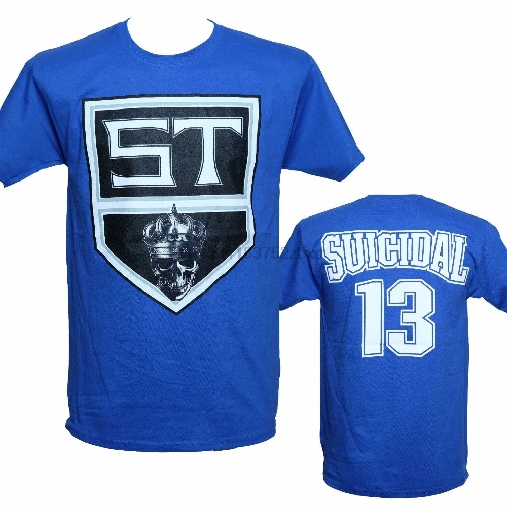 

New Brand-Clothing T Shirts Men's Print Crew Neck Suicidal Tendencies Kings T-Shirt