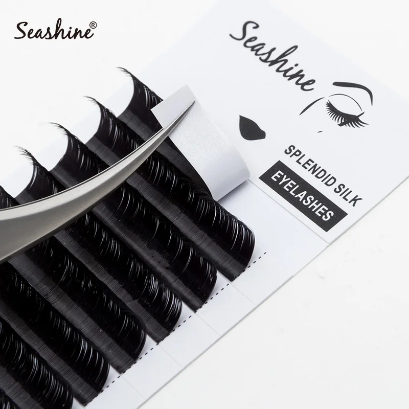 

Seashine Individual Russian Volume Eyelashes C CC D Natural Long False Eyelashes Mink Classic Eyelash Lash Extension Cilia