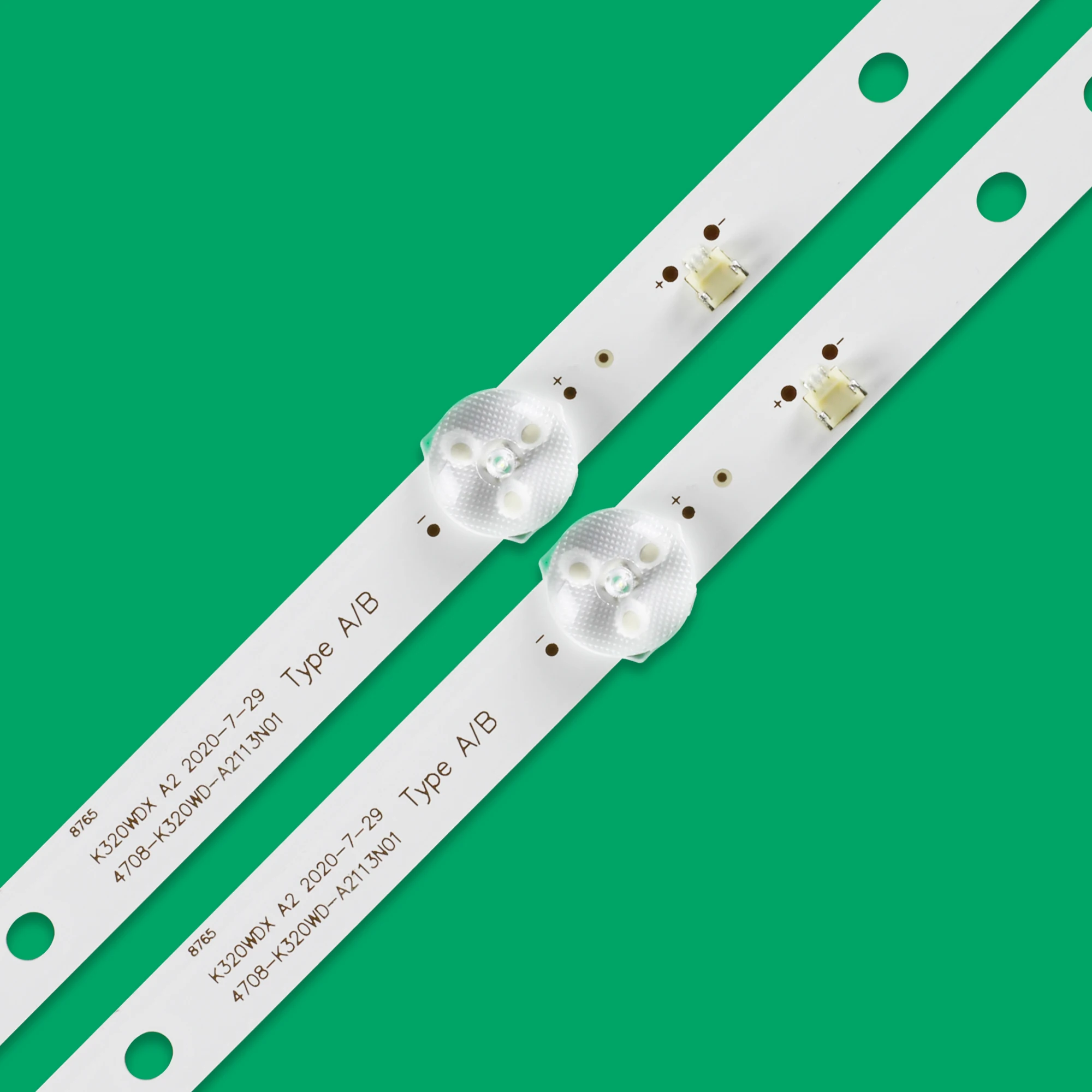 Nova 10 Pcs Led Backlight Tira K320wdx a1 a2 4708-k320wd-a2113n01 A1113n11 para Panasonic Tx32fr250k 2t-c32acsa 32phs4062 60 Peças e Computadores Industriais - Imagem 4