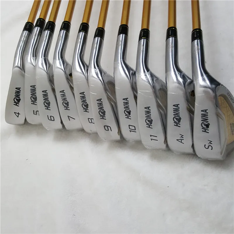 Golf Club Honma s 06 4 звезды железные клюшки для гольфа Set 11Sw.Aw GOLF Iron графитовый Вал R или S