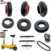 200X50 Wheels With Drive Gear 8X2" Tire and Inner Tube for Electric Scooter Wheel Chair Truck Pneumatic Trolley Cart