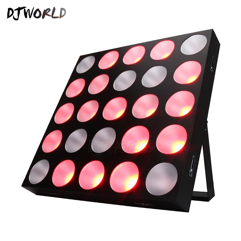 Djworld светодиодный светильник 25x12 Вт RGBW матрица DMX512 сценический эффект освещение