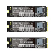 INDMEM SSD M2 NVMe M.2 256 ГБ 512 ГБ 1 ТБ SSD PCIe для Mac/MacBook Air/Macbook Pro SSD NVMe жесткий диск 3x4 3D NAND SSD для Apple