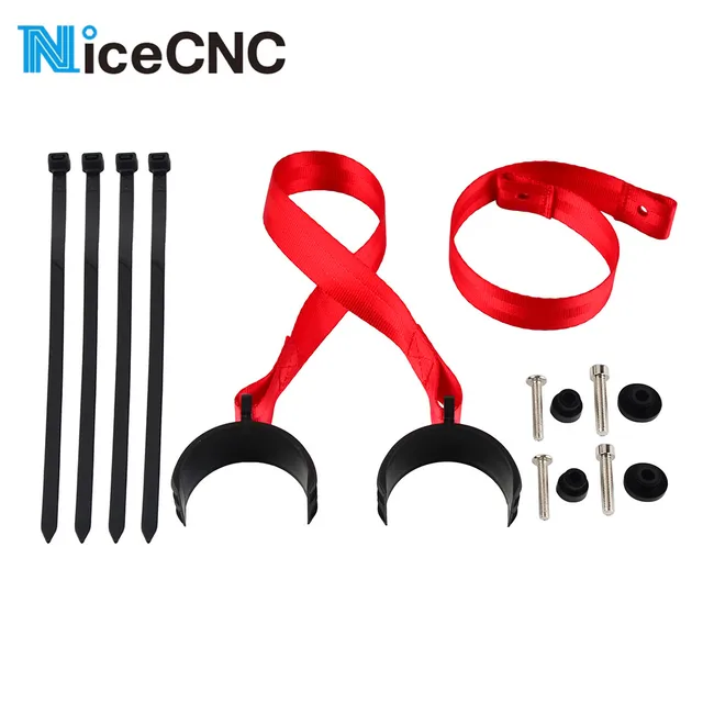 Front Rear Holding Strap Complete Set for KTM 125 150 200 250 300 350 400 450 500 505 525 530 EXC XCF XCW SX XC SXF TPI Six Days Red