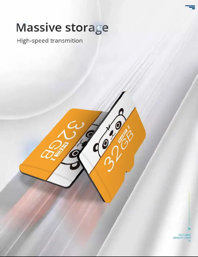 BEESCLOVER мультфильм 32 Гб 64 Гб 128 Гб Micro SD карта флэш-карта памяти Microsd r20