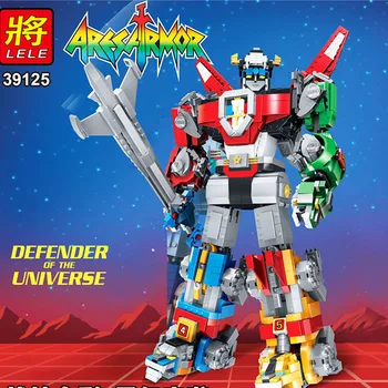 

Ideas Compatible 21311 Voltron Defender of The Universe Model Building Block Bricks Robot King Toys For Kids Gifts