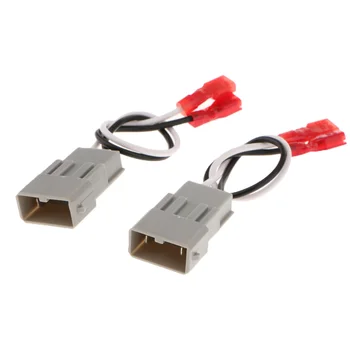 

Pair Universal Speaker Connector Wiring Harness Adapter Fits Honda Accord