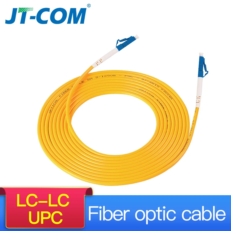 Lc Lc Cavo Patch In Fibra Ottica Monomodale Lc Upc Sm 2.0 O 3.0Mm 9/125Um Ftth Cavo Patch In Fibra Ponticello In Fibra Ottica 3M 10M 30M