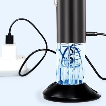 

USB Rechargeable Automatic Electric Bottle Opener Corkscrew Kitchen Accessories