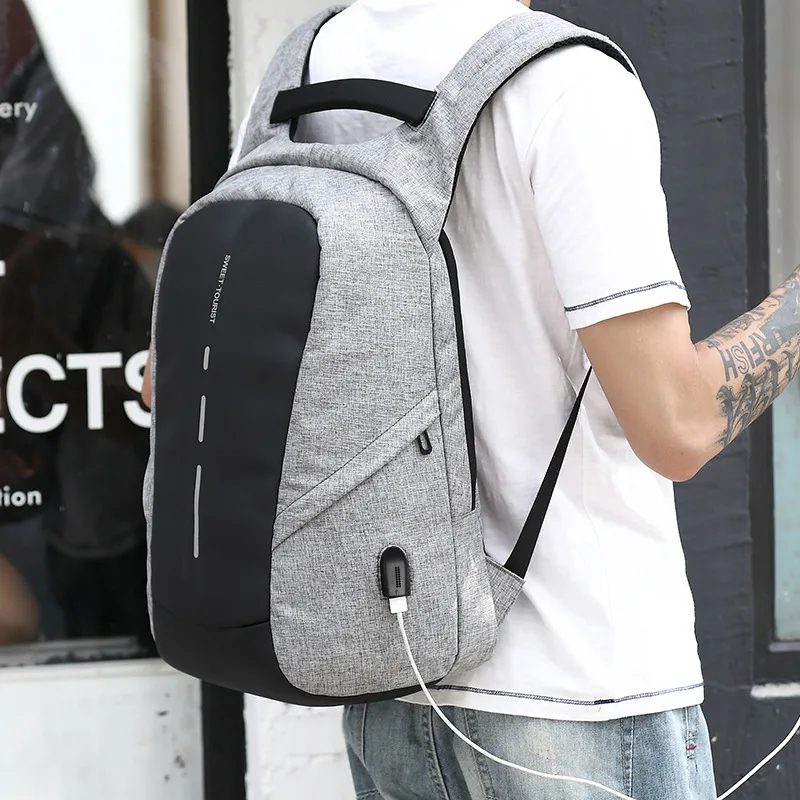 Плечи Usb ноутбук Противоугонный рюкзак для мужчин женщин Tide Mochila Mujer рюкзак школьный рюкзак для девочки-подростка