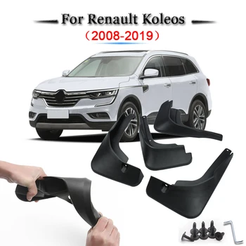 

Car Styling ABS Car Mud Flaps Splash Guard Mudguard Mudflaps Fenders External Cover Car Accessories For Renault Koleos 2008-2019