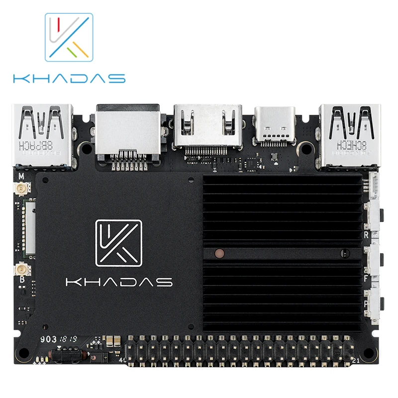 Khadas SBC Edge V Max RK3399 With 4G DDR4 128GB EMMC5 1 Development board 2