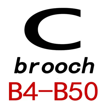 

Letter C Brooch For Women Crystal Pins Metal Broche Vintage Crystal Rhinestone Brooches Gold Sliver Brand Brooch Jewelry