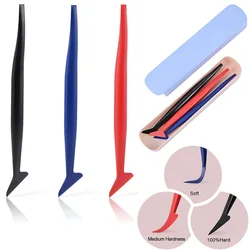 Raclette en vinyle pour véhicule, grattoir, outils de teinte de fenêtre, autocollant en Fiber de carbone, Film d'emballage, outils à main 