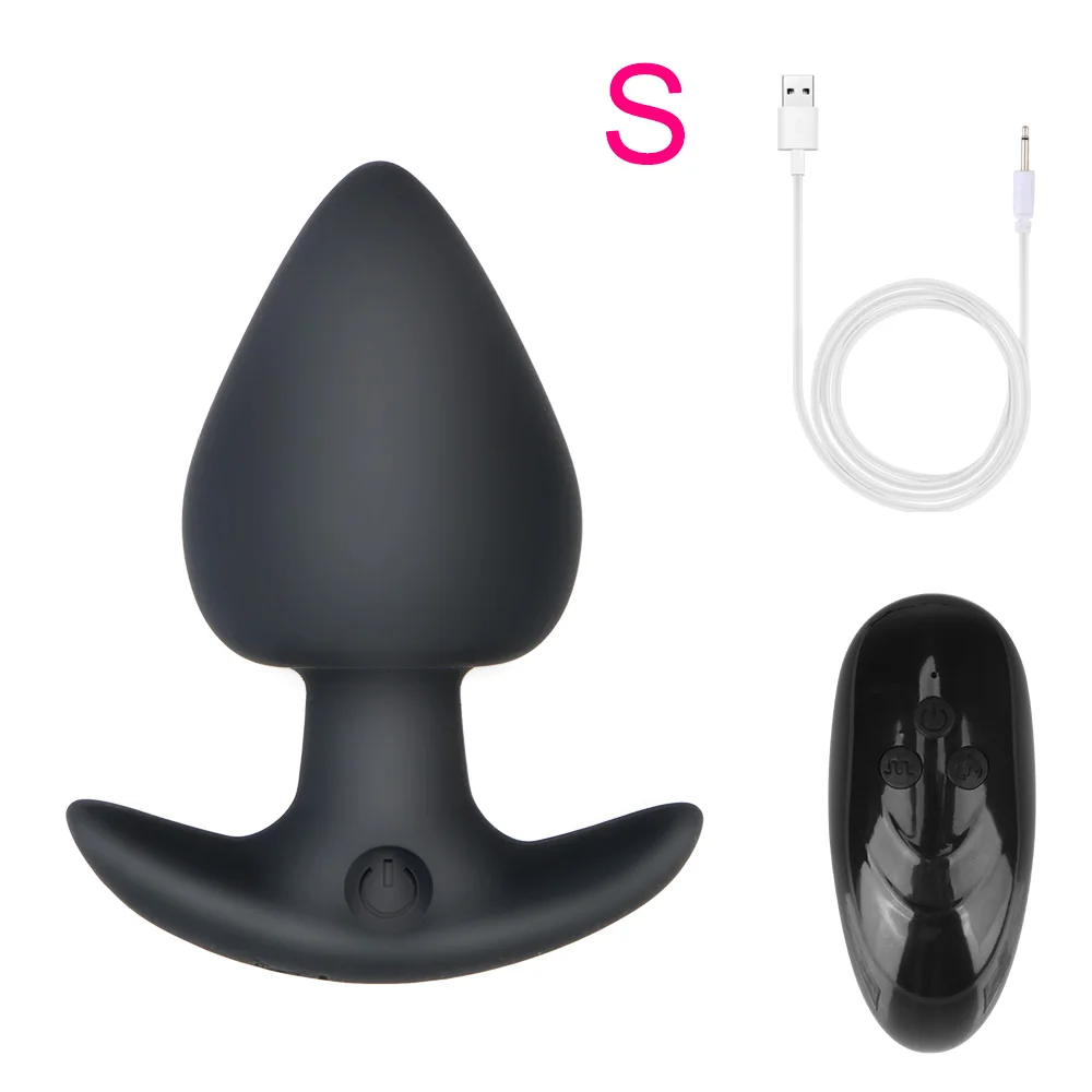 G spot 10 frequenze massaggio prostatico maschile butt plug giocattolo sessuale a distanza senza fili per uomo donna vibratore anale dildo_voghion.com