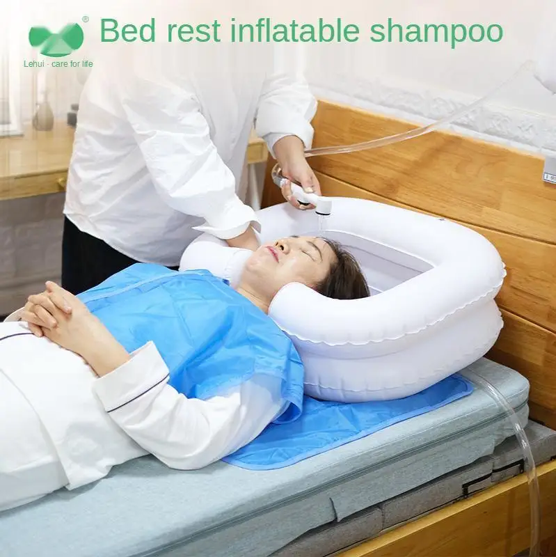 

Elderly Patients with Paralysis Lying Flat Shampoo Inflatable Bed Bathroom Accessories Adult Bath Tubs Adults Hot Tub Folding