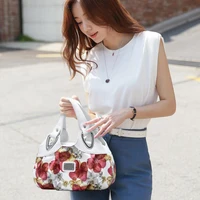 Sac à main de luxe en cuir PU pour femmes, Design floral, poignée supérieure, sacs à bandoulière, sacoche, fourre-tout 6