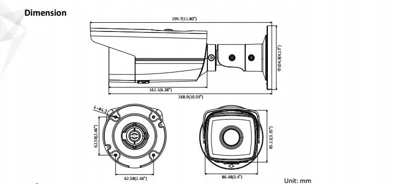 Hikvision оригинальная DS-2CD2T85FWD-I8 DS-2CD2T85FWD-I5 8 МП(4 к) ИК фиксированная пуля сетевая камера H.265+ POE IR диапазон 50 м-80 м