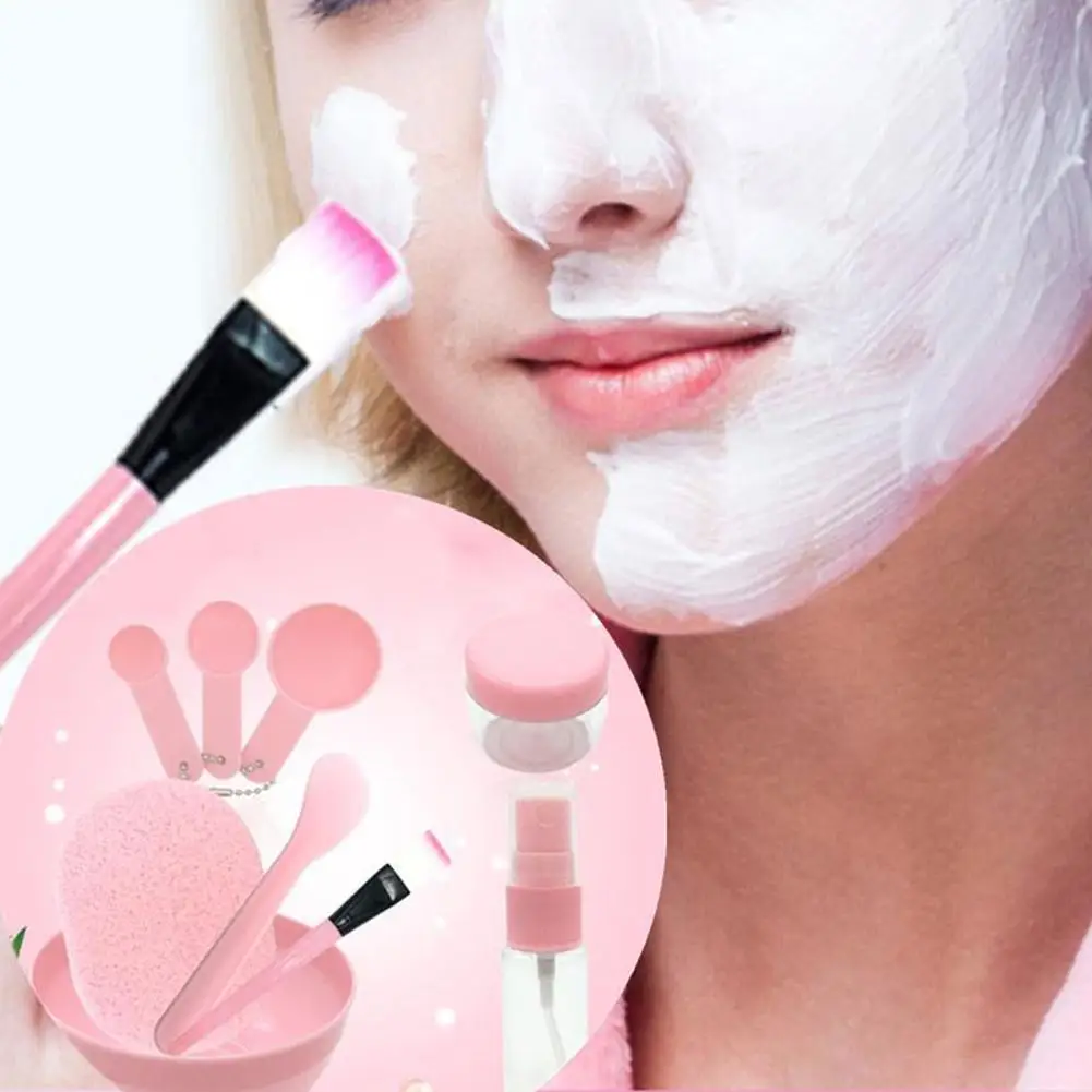 9Pcs/Lot Face Mask Brush Spoon Stick Beauty Make up Set For Mask Tools Women's Makeup Tool Kits pincel maquiagem 9Pcs/Lot Face Mask Brush Spoon Stick Beauty Make up Set For Mask Tools Women's Makeup Tool Kits pincel maquiagem