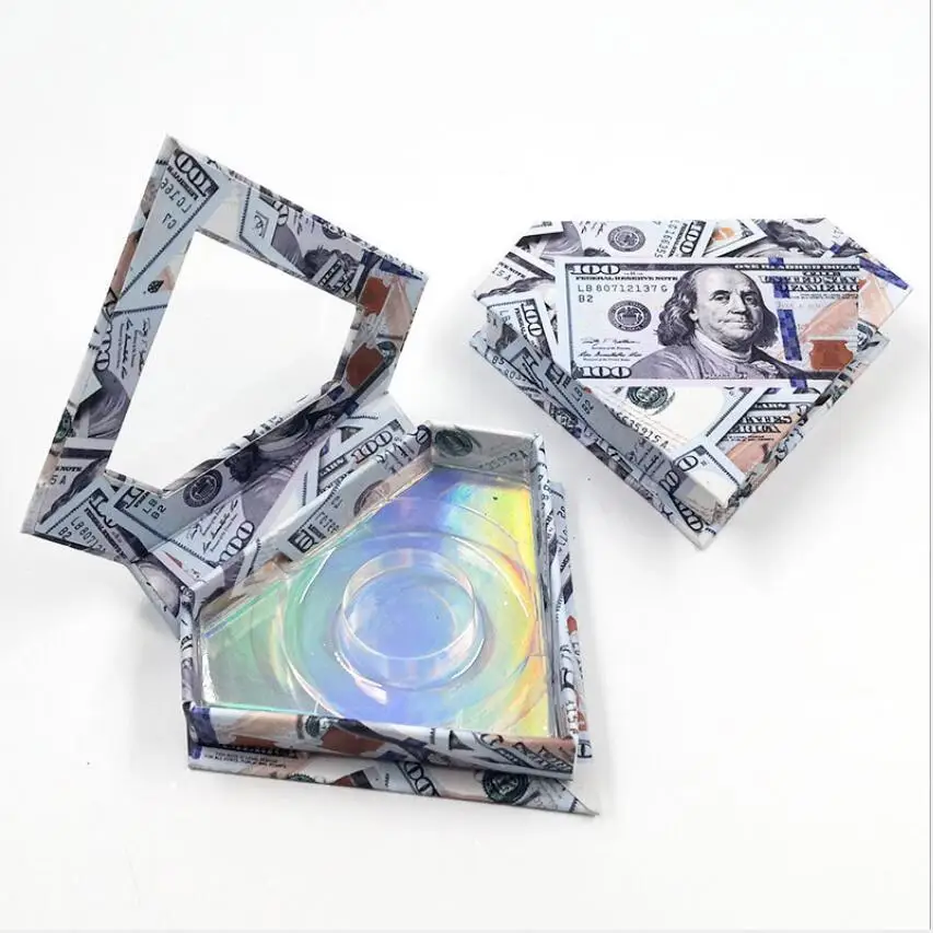 

New Design Handmade Paper Cardboard Gift Box Gift Packaging Magnetic Hard Paper Box Eyelash Packing Boxes Lashes Package