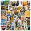 10/30/52PCS World Artist Work David Aesthetic Stickers DIY Travel Luggage Guitar Fridge Laptop Cool Graffiti Sticker Kid Decal 1