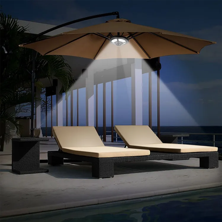 Led Solar Umbrella Lights Outdoor Patio Umbrella Lamp For Camping Tent Vacation Support Usb Charging Ali88 Aliexpress