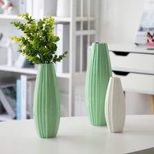 Простая керамическая ваза в стиле счетного двора, ветрозащитная, разноцветная, в форме чеснока, сушеная керамическая ваза для цветов, украшение стола, ужина