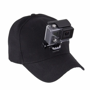

PULUZ Outdoor Sun Hat Topi Baseball Cap Holder Mount Baseball Hat with J-Bracket Base & Screw Sports Action Cameras Accessories