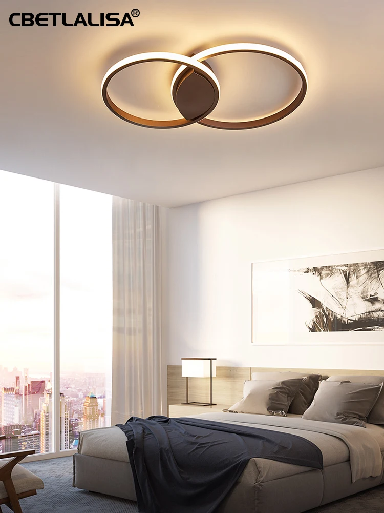 Modern Led Chandelier For Living Room Bedroom Kitchen Dome