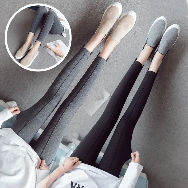 

Fashion Mom Leggings for Pregnant Woman Spring And Autumn Pregnant Women Pants Pants Outer Wear Pregnant Women Autumn Clothing M