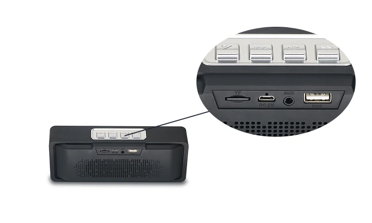 Bluetooth музыка портативный громкоговоритель 10 Вт беспроводной 3D стерео Музыка Поддержка fm-радио