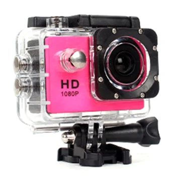 

Hot 3C-480P Motorcycle Dash Sports Action Video Camera Motorcycle Dvr Full Hd 30M Waterproof,Pink