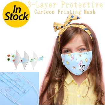 

Children Mask Printed Cartoon Masks Cute Disposable Masks Safe And Comfortable Breathable Hygienic Children Mask Fast Delivery