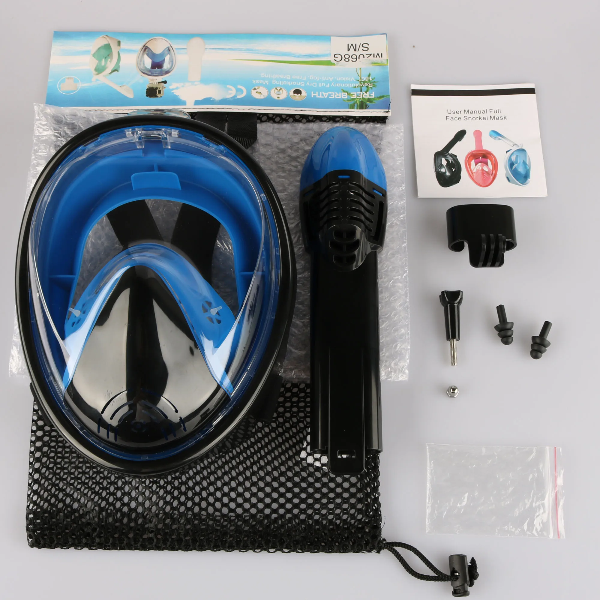 Diving Mask New Women Men Underwater Anti Fog Full Face Snorkeling for Kids Swimming