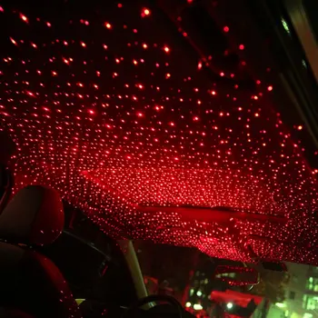 

Portable LED Car Roof Star Projector USB Night Light Star Projector Adjustable Car Interior Decor Light